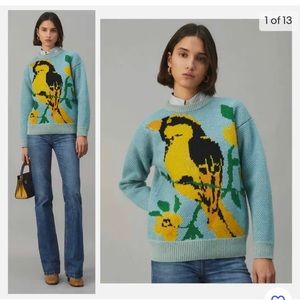 Authentic Tory Burch Jacquard Sweater
